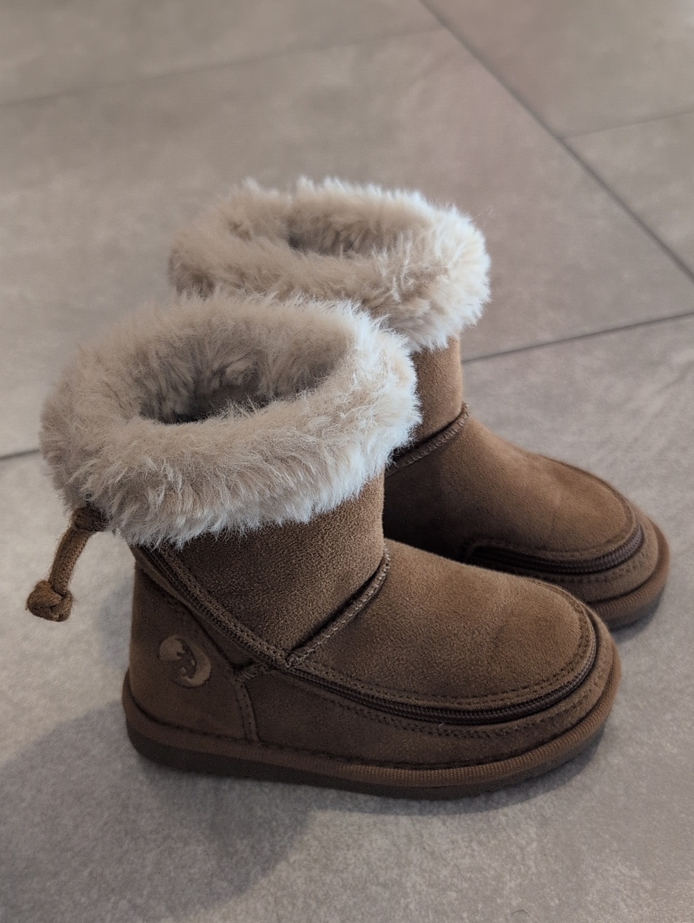 Billy cozy Kids Cozy Faux-Fur Brown Winter Boots